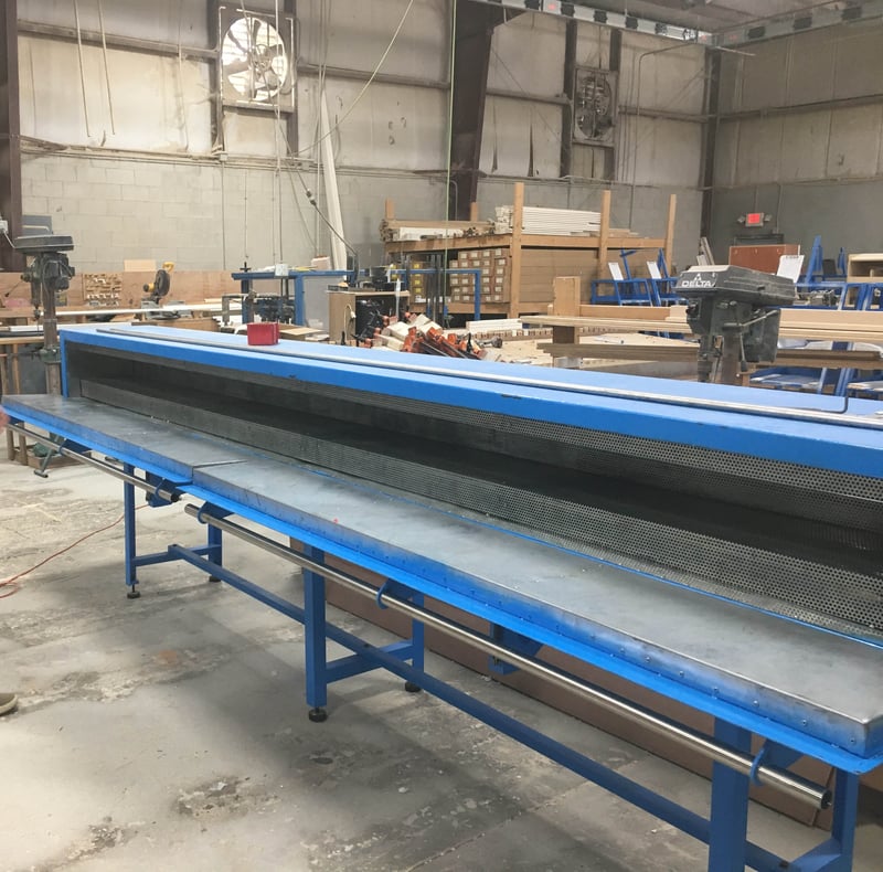 Naples Shutter Introduces Frame Bending Oven to Factory